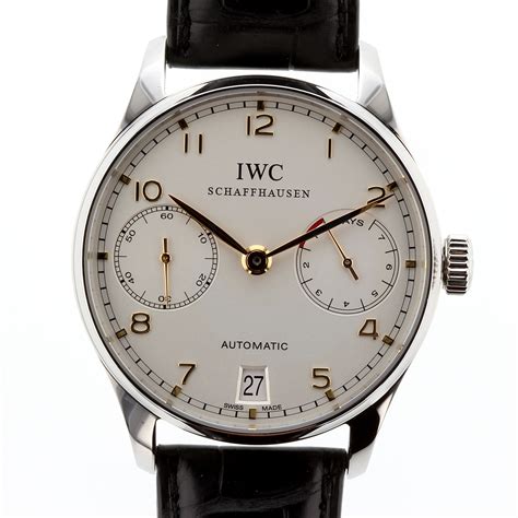 iwc 7 day power reserve replica|IWC Portuguese Automatic .